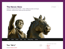 Tablet Screenshot of heroicstoic.com
